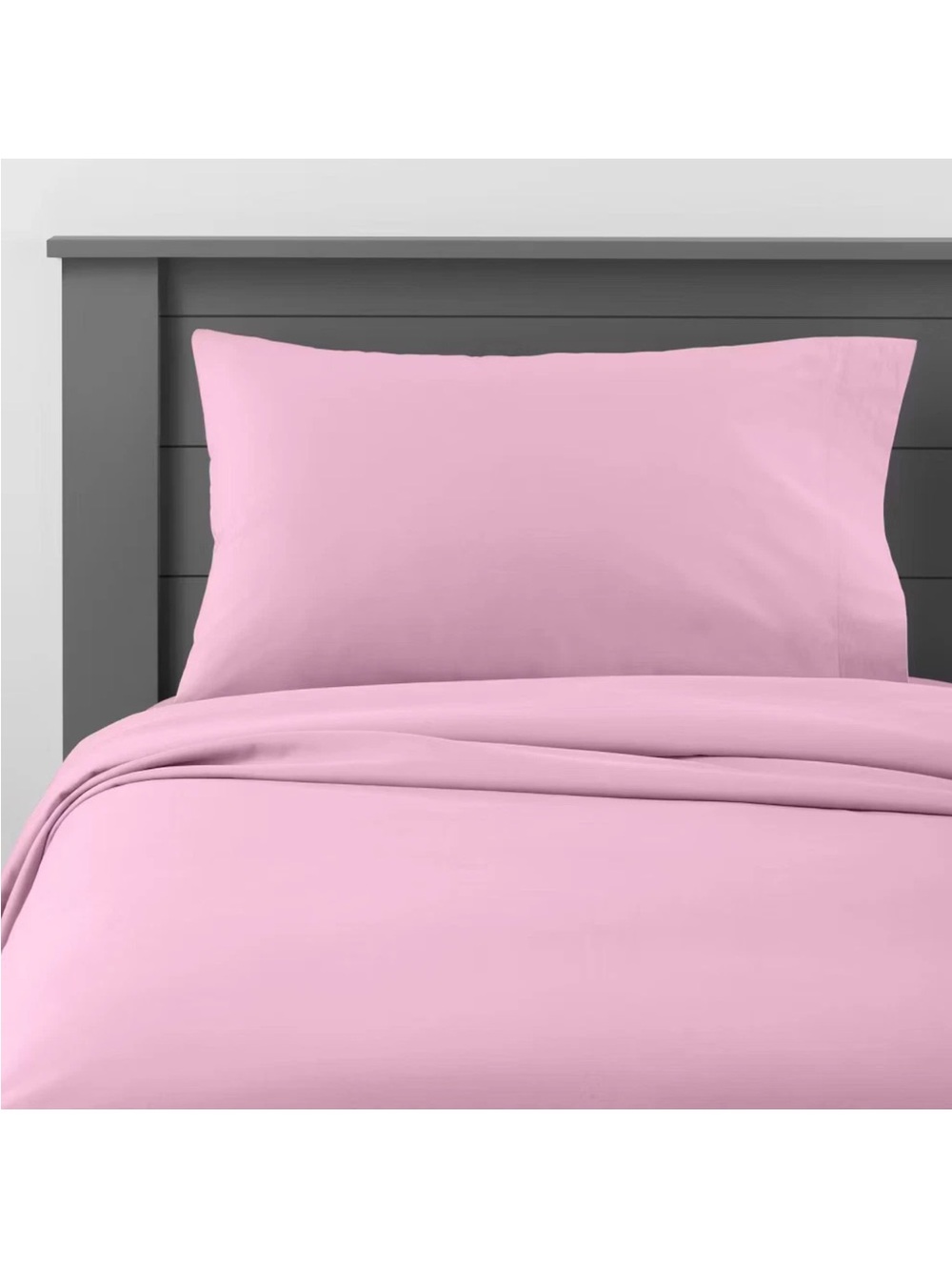 Pillowfort Full Lavender Pink 100% Cotton Sheet Set 220 Thread Count NWT